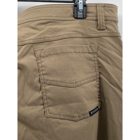 PRANA Men's Light Brown Slim-Fit Straight-Leg Casual Pant SZ 38X32 - Picture 5 of 12